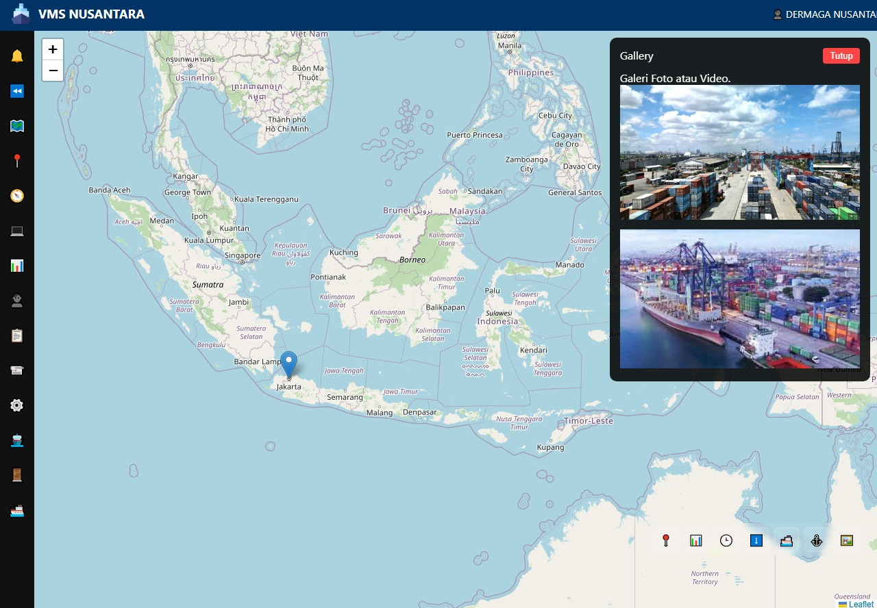 Dashboard VMS NUSANTARA
